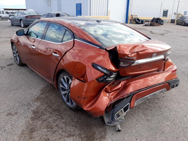 2021 NISSAN MAXIMA PLA 1N4AA6FV3MC504303