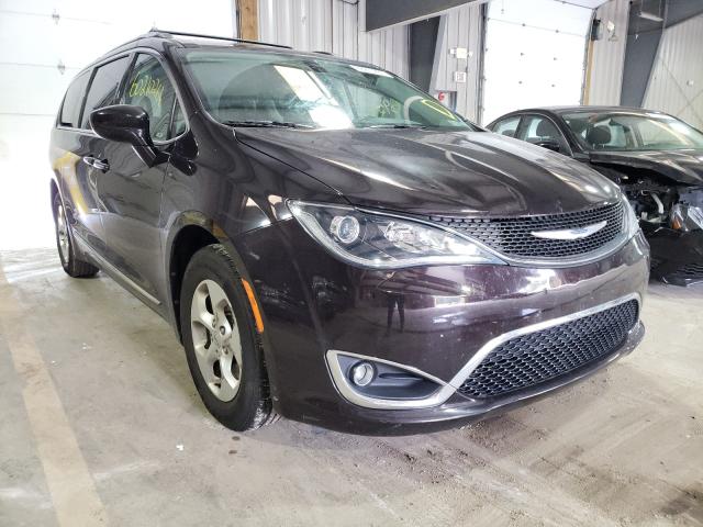 Salvage cars for sale from Copart West Mifflin, PA: 2017 Chrysler Pacifica T