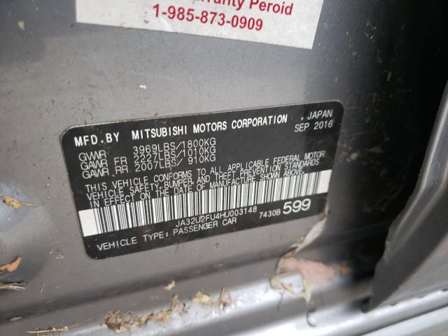 Mitsubishi Lancer 2016 -auction- 9