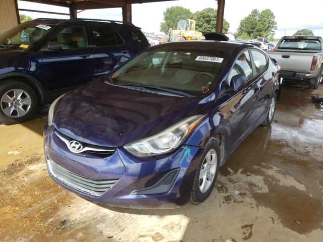 2014 HYUNDAI ELANTRA SE 5NPDH4AE0EH483415