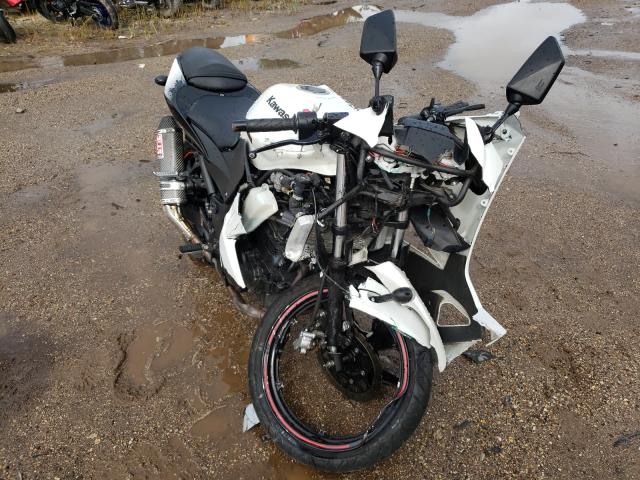 Salvage motorcycles for sale at Elgin, IL auction: 2011 Kawasaki EX250 J