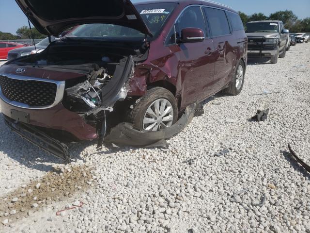 2016 KIA SEDONA EX KNDMC5C1XG6100429