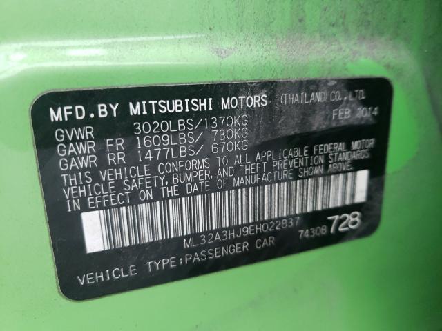 2014 MITSUBISHI MIRAGE DE ML32A3HJ9EH022837