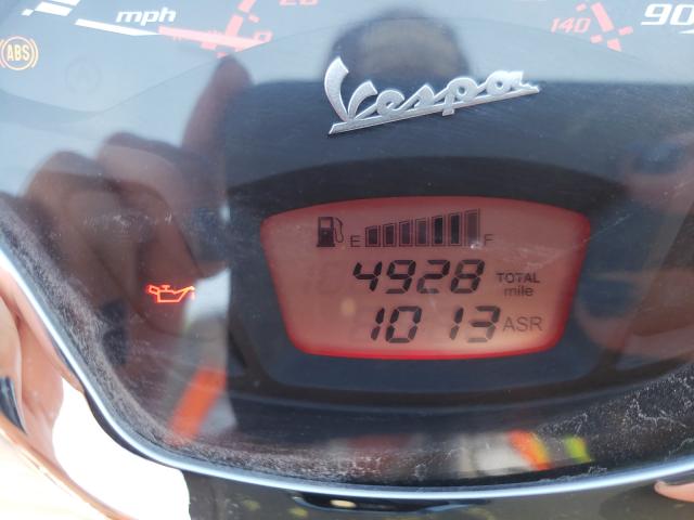 2018 VESPA GTS ZAPMA39L4J5200654