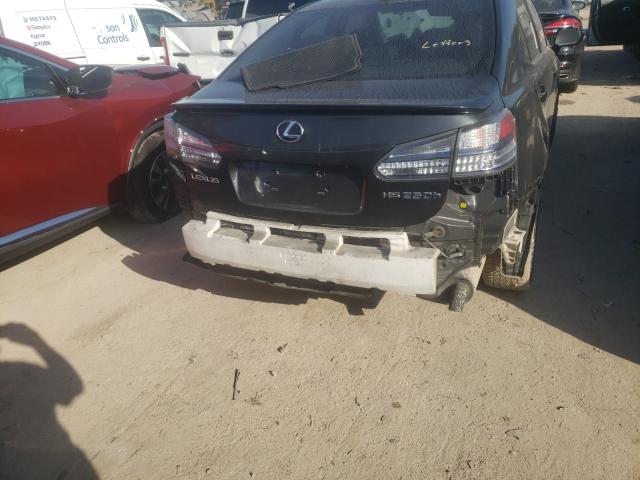 2010 LEXUS HS 250H JTHBB1BA3A2016261