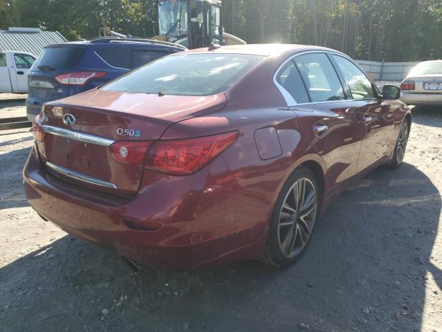 2014 INFINITI Q50 HYBRID JN1AV7AR0EM701930