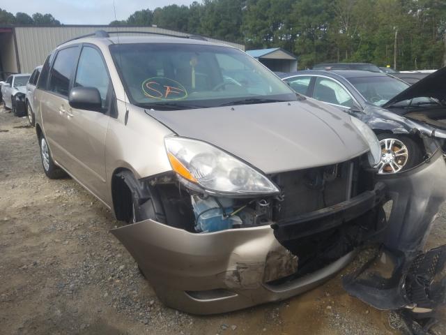 Salvage cars for sale from Copart Seaford, DE: 2006 Toyota Sienna