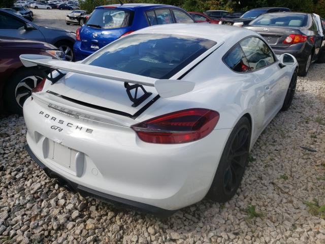 2016 PORSCHE CAYMAN GT4 WP0AC2A83GK192086