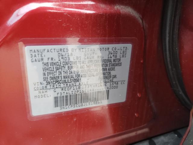 2018 NISSAN KICKS 3N1CP5CU8JL510561