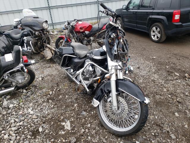 Salvage cars for sale from Copart Chicago Heights, IL: 2003 Harley-Davidson Flht