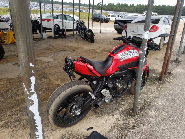 2017 YAMAHA FZ07A JYARM20E7HA000341