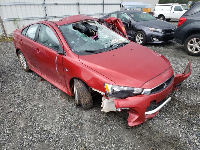 Salvage vehicles for parts for sale at auction: 2016 Mitsubishi Lancer ES