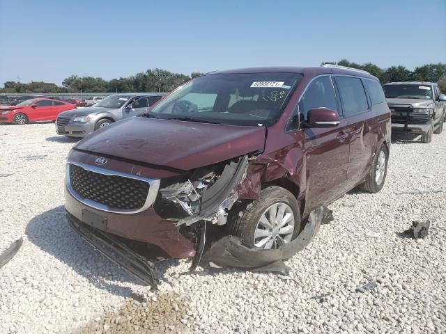 2016 KIA SEDONA EX KNDMC5C1XG6100429