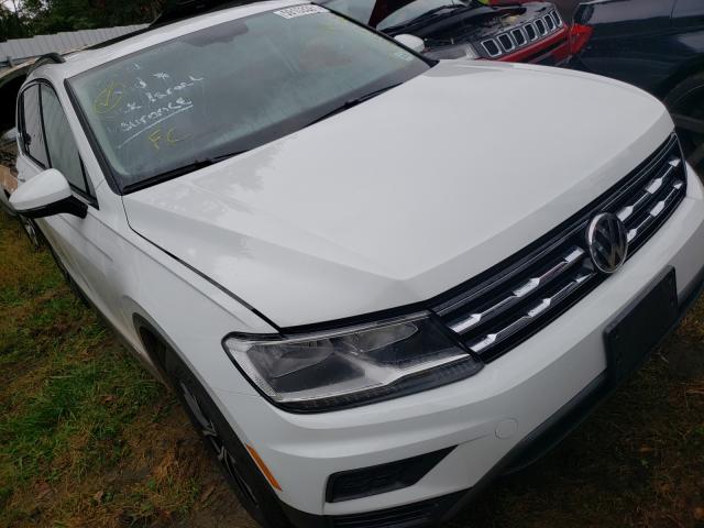 Salvage cars for sale from Copart Seaford, DE: 2021 Volkswagen Tiguan SE