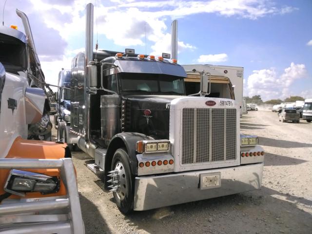 Salvage trucks for sale at Wichita, KS auction: 2007 Peterbilt 379