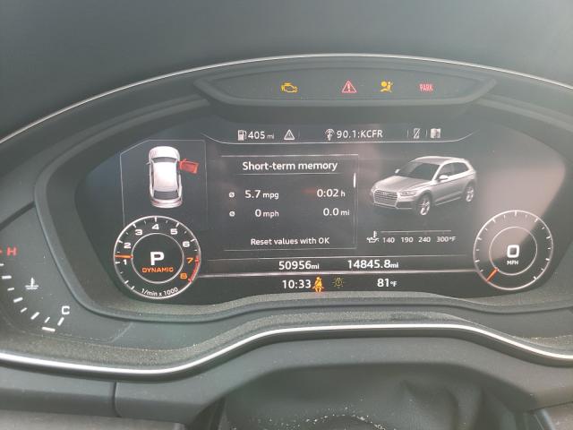 2018 AUDI Q5 PRESTIG WA1CNBFY4J2080197