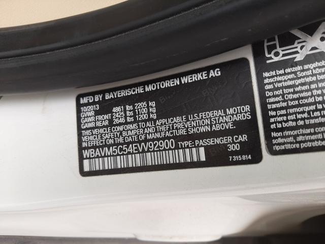 2014 BMW X1 XDRIVE3 WBAVM5C54EVV92900