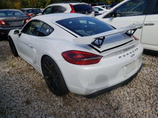 2016 PORSCHE CAYMAN GT4 WP0AC2A83GK192086
