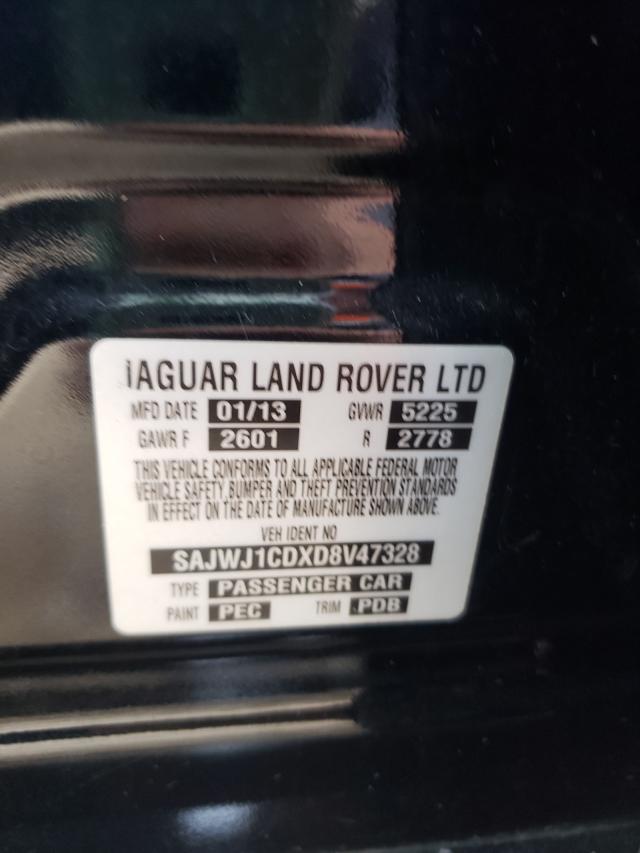 2013 JAGUAR XJ SAJWJ1CDXD8V47328