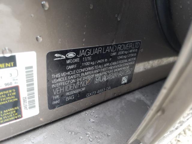 2017 JAGUAR XE PREMIUM SAJAD4BVXHA972852
