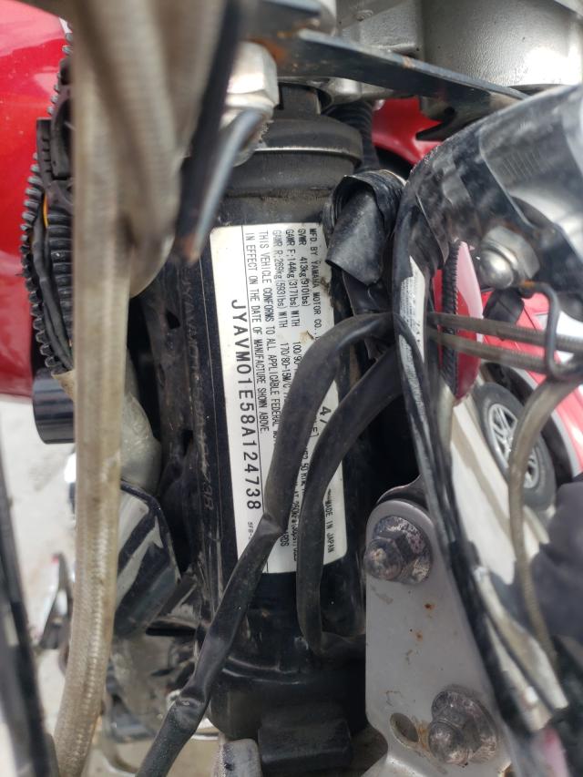 2008 YAMAHA XVS650 A JYAVM01E58A124738