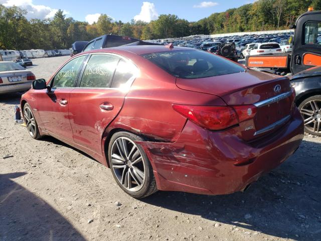 2014 INFINITI Q50 HYBRID JN1AV7AR0EM701930
