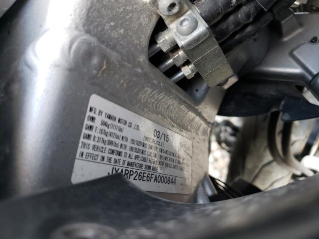 2015 YAMAHA FJR1300 AE JYARP26E6FA000844