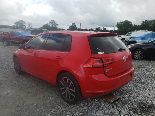 2016 VOLKSWAGEN GOLF S/SE 3VW217AU0GM022083