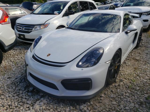 2016 PORSCHE CAYMAN GT4 WP0AC2A83GK192086