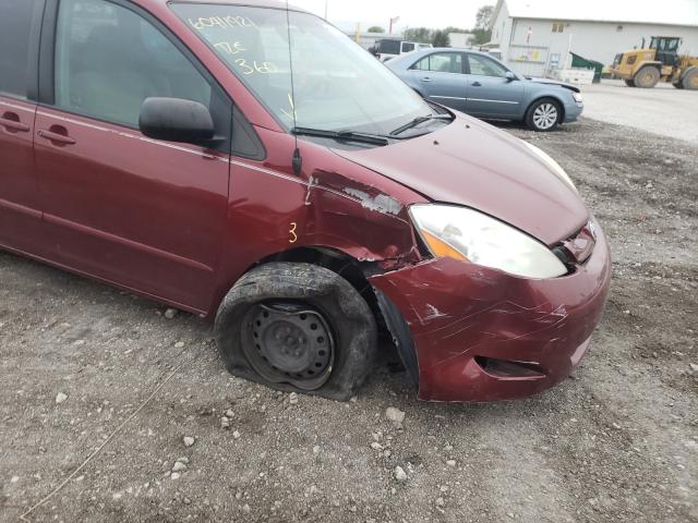 2010 TOYOTA SIENNA CE 5TDKK4CC1AS325190