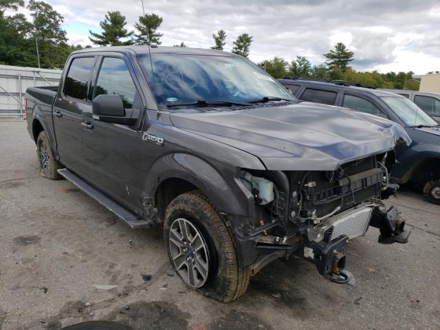 Salvage cars for sale from Copart Exeter, RI: 2017 Ford F150 Super