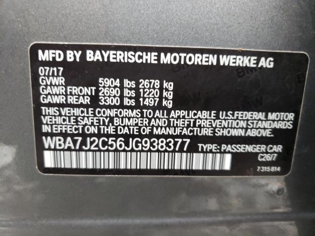 2018 BMW 740 XE WBA7J2C56JG938377