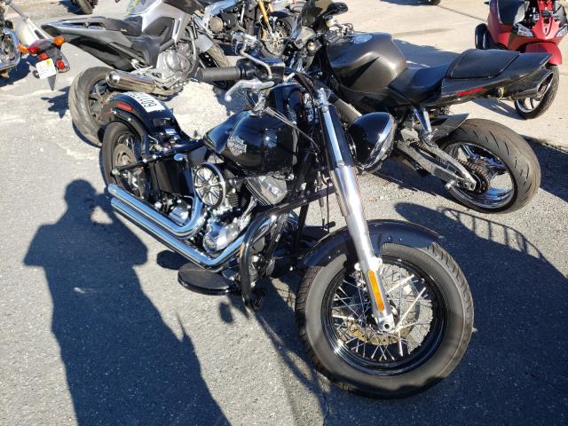 Salvage motorcycles for sale at Billerica, MA auction: 2015 Harley-Davidson FLS Softai