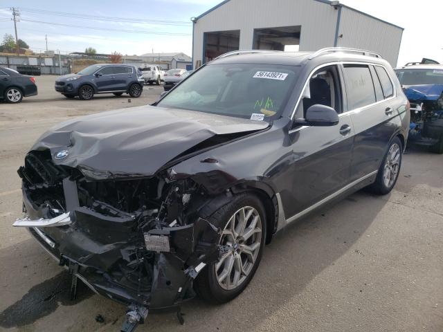 VIN 5UXCW2C0XM9G56499 2021 BMW X7, Xdrive40I no.2