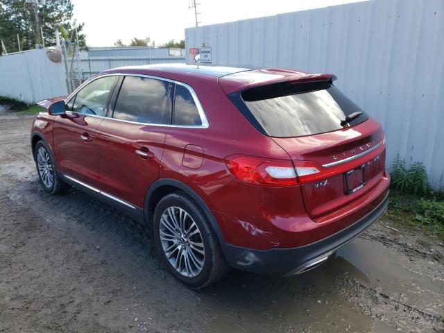 2016 LINCOLN MKX RESERV 2LMTJ8LR5GBL78679