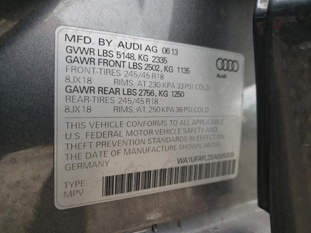 2014 AUDI A4 ALLROAD WA1UFAFL2EA005008