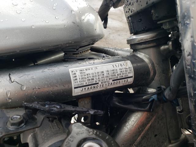 2002 YAMAHA FZS10 JYARN07E12A005193