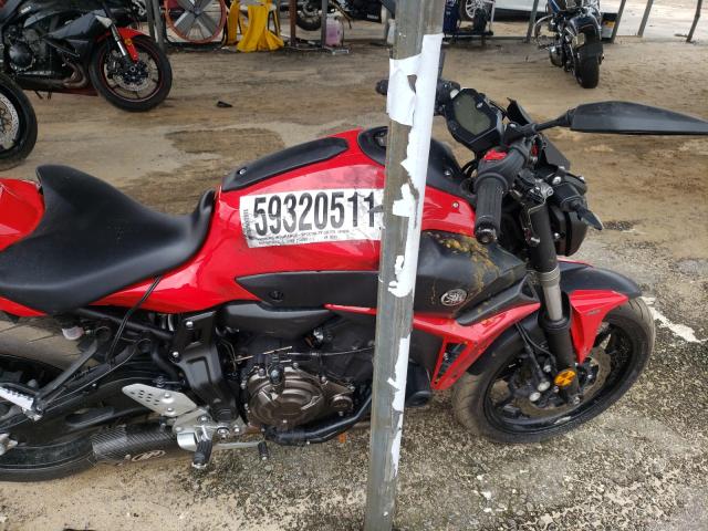 2017 YAMAHA FZ07A JYARM20E7HA000341