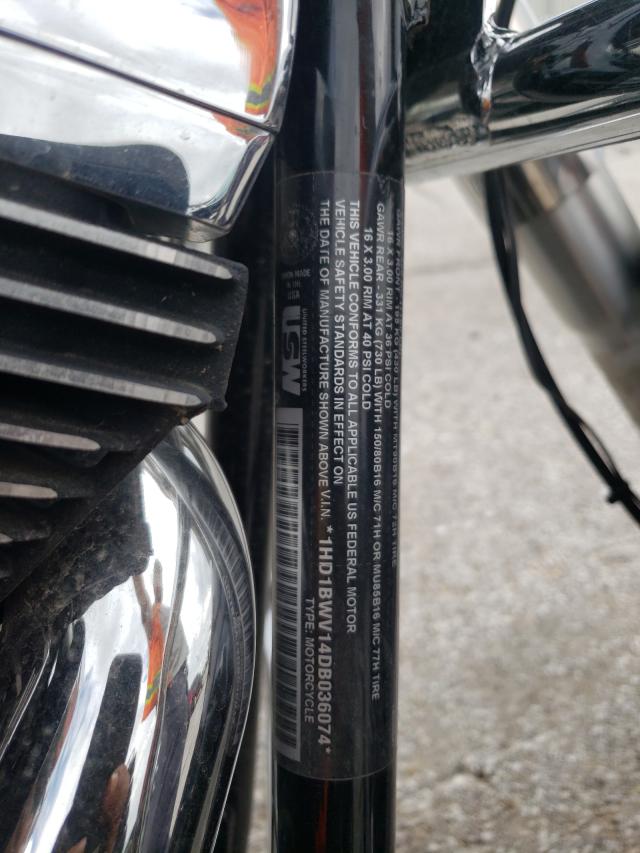 2013 HARLEY-DAVIDSON FLSTC HERI 1HD1BWV14DB036074