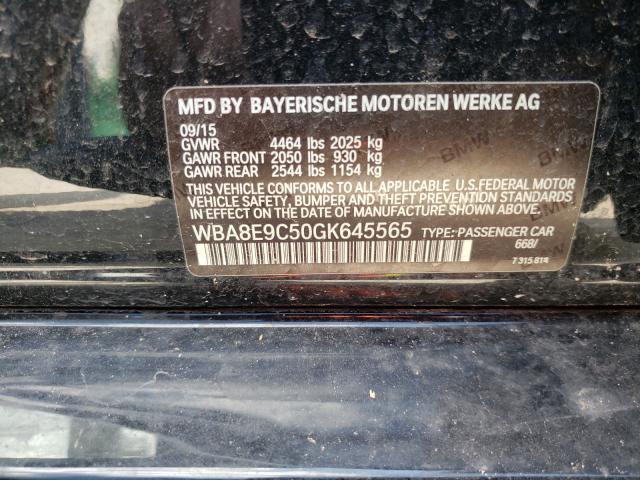 2016 BMW 328 I SULE WBA8E9C50GK645565