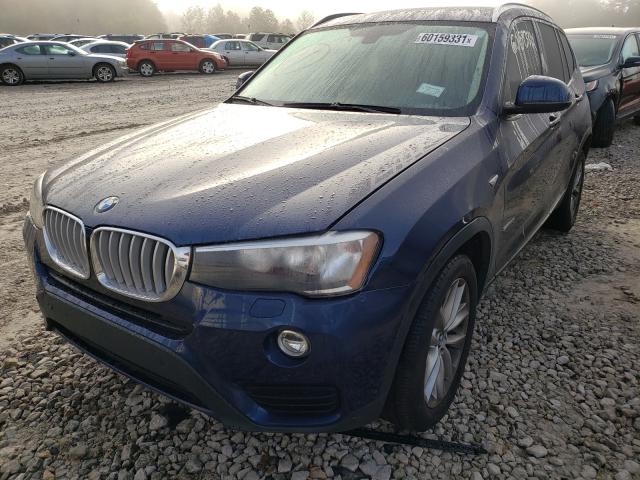 2017 BMW X3 5UXWZ7C51H0T44382