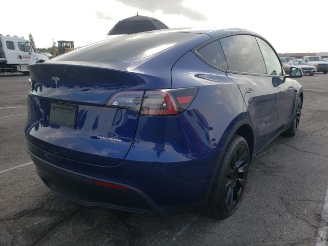 2020 TESLA MODEL Y 5YJYGDEE0LF034228