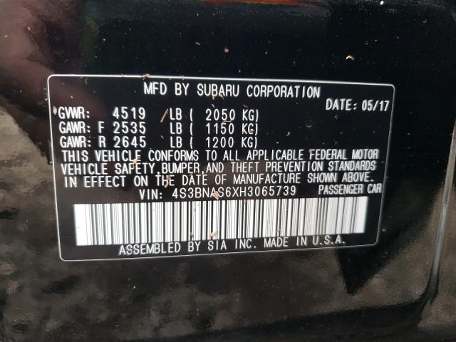 2017 SUBARU LEGACY SPO 4S3BNAS6XH3065739