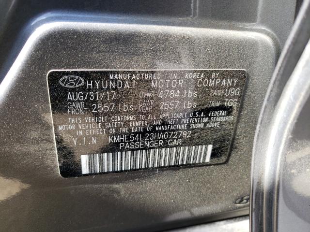 2017 HYUNDAI SONATA PLU KMHE54L23HA072792
