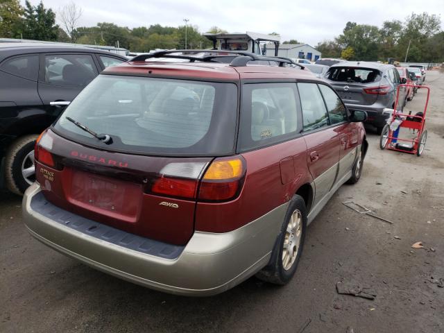 2002 SUBARU LEGACY OUT 4S3BH806727638261