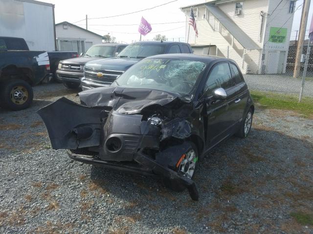 2017 FIAT 500 LOUNGE 3C3CFFCR9HT521424