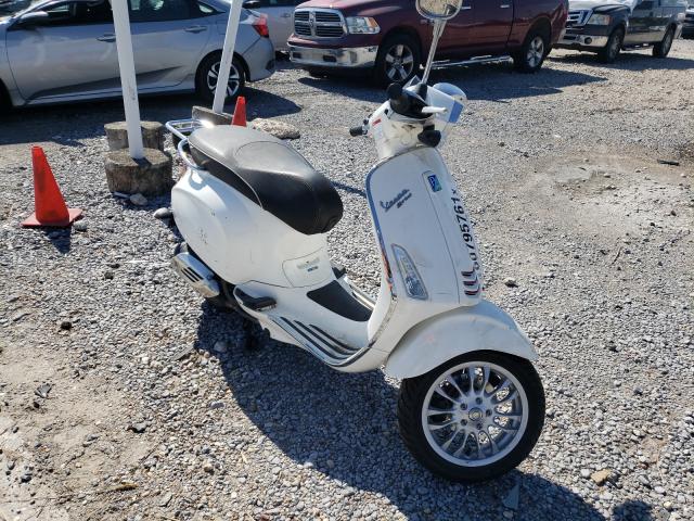 Salvage motorcycles for sale at New Orleans, LA auction: 2015 Vespa Sprint 150