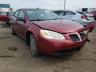 2008 PONTIAC  G6