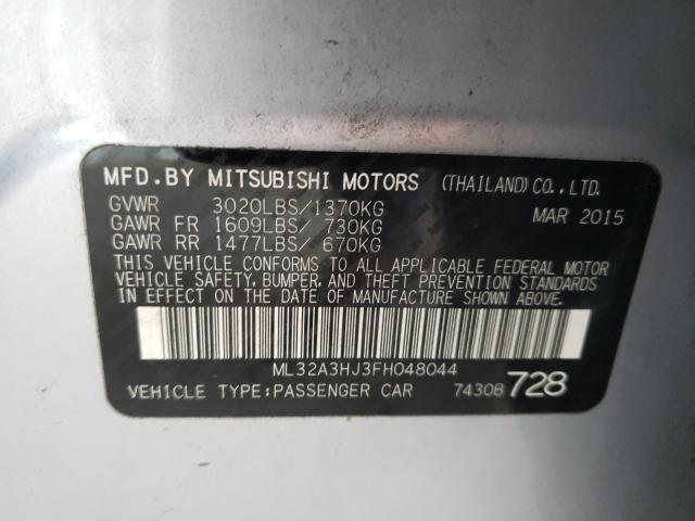 2015 MITSUBISHI MIRAGE DE ML32A3HJ3FH048044