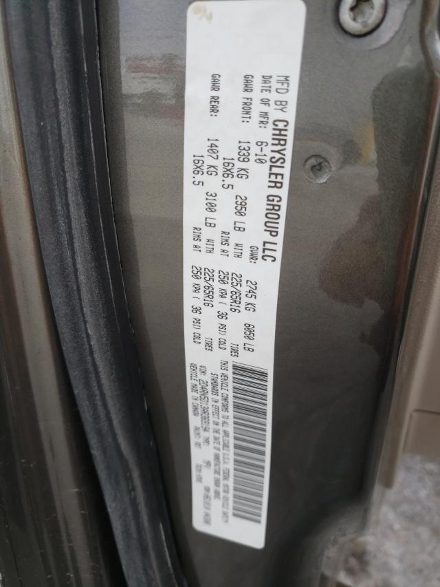 2010 DODGE GR CARAVAN 2D4RN5D13AR369194